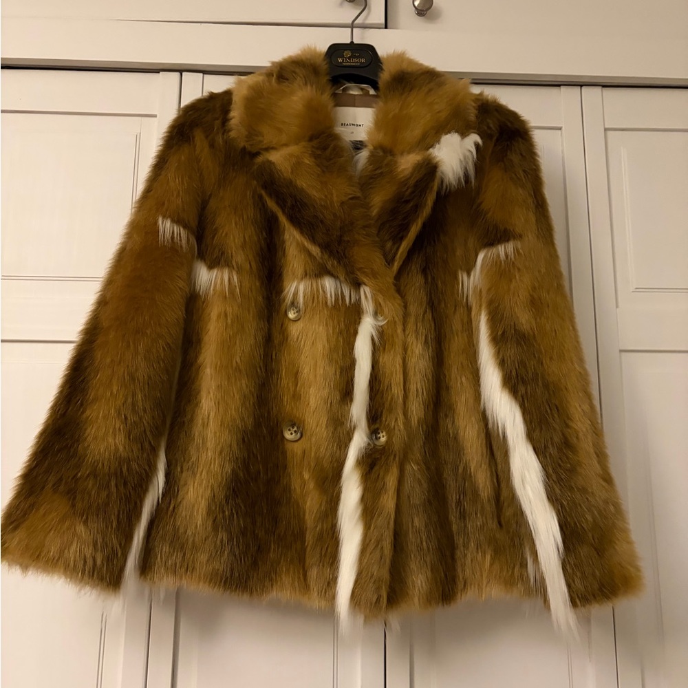 European (Beaumont) Faux Fur Jacket